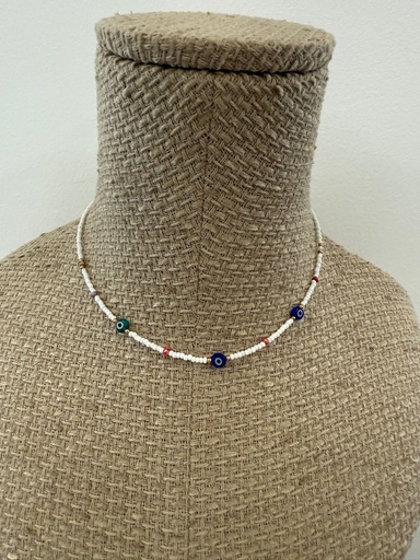 Collar TURCO Blanco 1