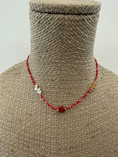 Collar MITAS Rojo