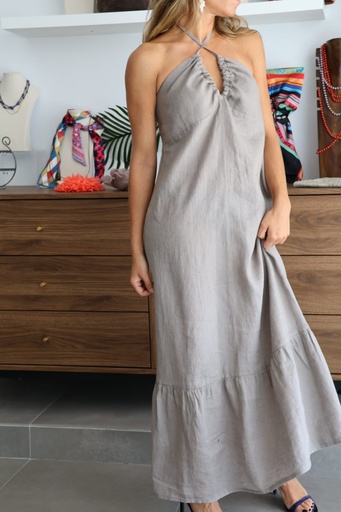 [LIN14491TOP] Vestido NALA Topo