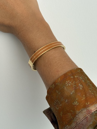 Pulsera OVAL  Dorada