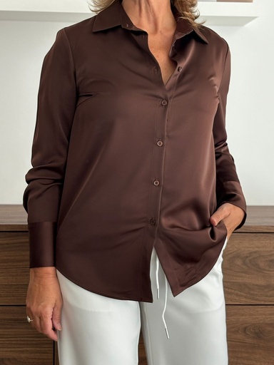Camisa GOYA Chocolate