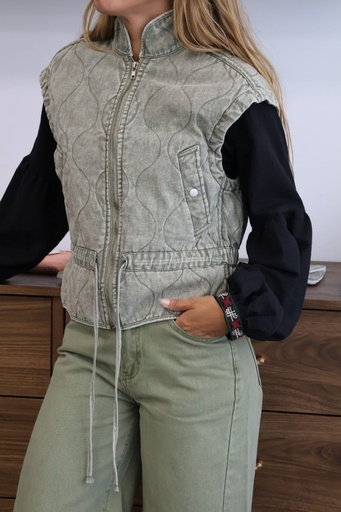 Chaleco BEGOÑA Kaki