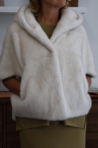 Abrigo LEONIE Marfil