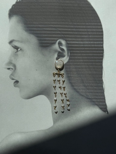 Pendiente DOMINICA Blanco