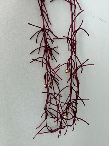 Collar COLA RATON Burdeos