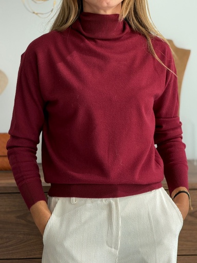 [BEC1013BD] Jersey Virginia Burdeos