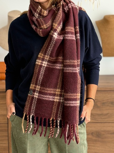 [PFSD201FBU] Bufanda TRINEO Burdeos