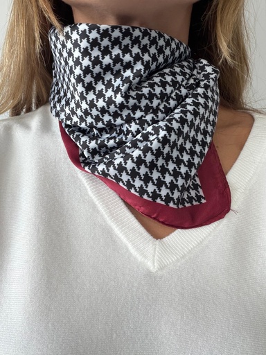 Pañuelo PATA Burdeos