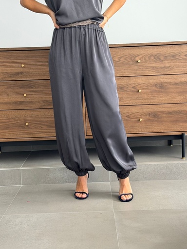 [CEL80993GR] Pantalón SILVANA  Gris