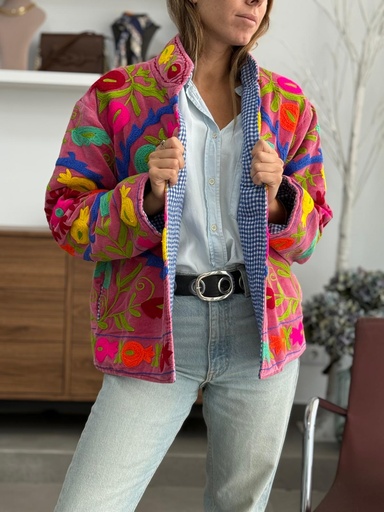 [BRU2873/25RO] Chaqueta PERU Rosa