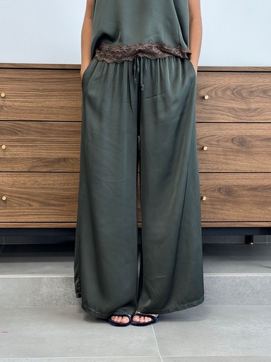 [CEL96555VD] Pantalón MARA Verde