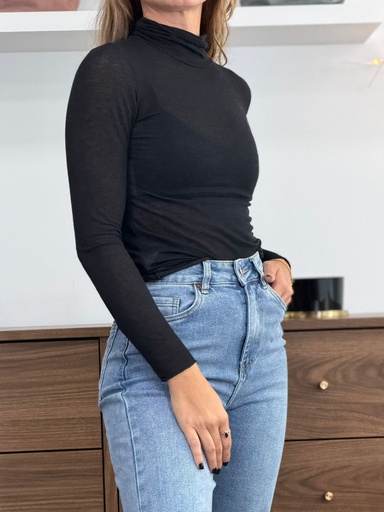 [JNJ07479NG] Jersey FRANCESCA Negro