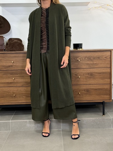 [JNJ8160KK] Abrigo CAMILA Kaki