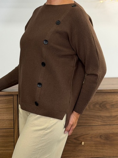 [JNJ1032MRR] Jersey POLONIA Marrón