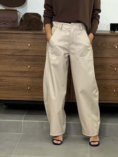 Pantalón FRANCESCO Marfil