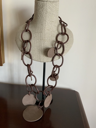 [SON55651MRR] Collar  GARZA Marrón