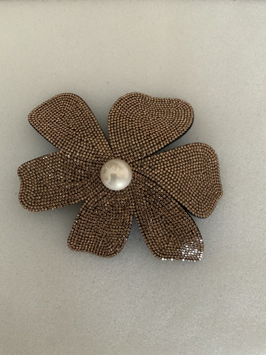 Broche FLORBRILLO  Cobre