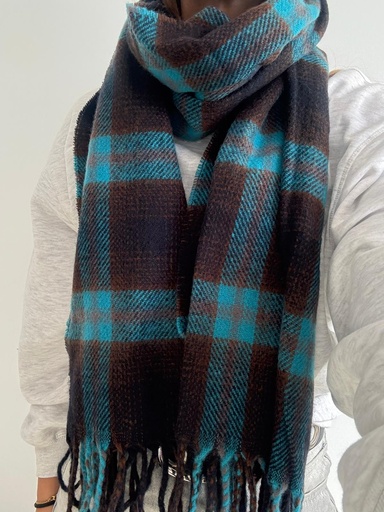 [PAL67862AZ] Bufanda MEZCLILLA Azul