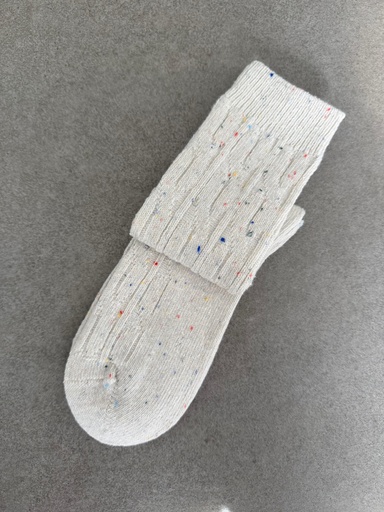 Calcetín MEZCLA Marfil