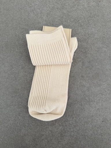 Calcetín CORTO Marfil