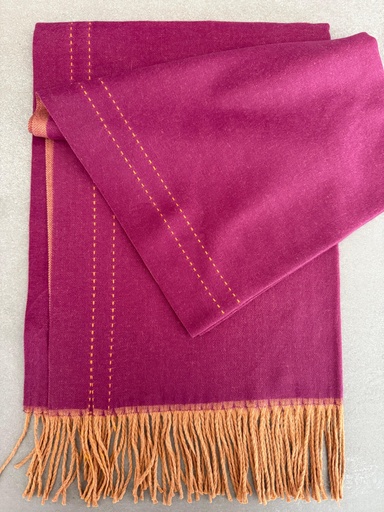 [CUCFLF003] Pashmina PUNTEADA Fucsia