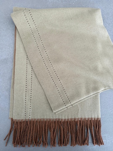 Pashmina PUNTEADA Verde Claro