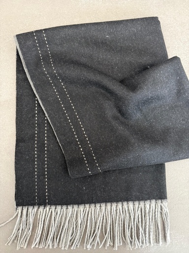 Pashmina PUNTEADA Negro