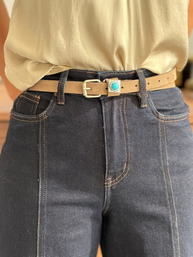 Cinturón PERLA TURQUES Beige