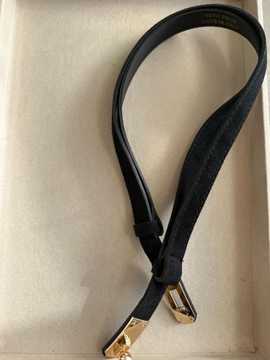 Cinturón ADAPTABLE Ante Negro