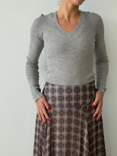 [JNJ1019GR] Jersey ESTHER Gris