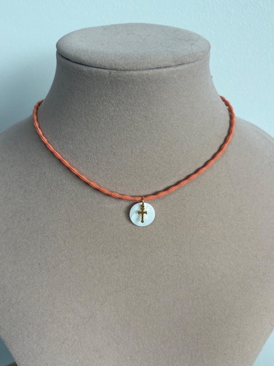 Gargantilla RIZADA Coral