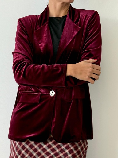 [MU1682BUR] Chaqueta ELFO Burdeos