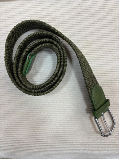 Cinturón TRENZADO ELÁSTICO Kaki