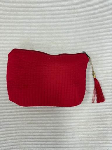 Bolsa NECESER Liso Rojo
