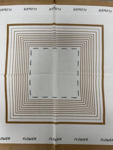 Pañuelo CUADRADO Marrón