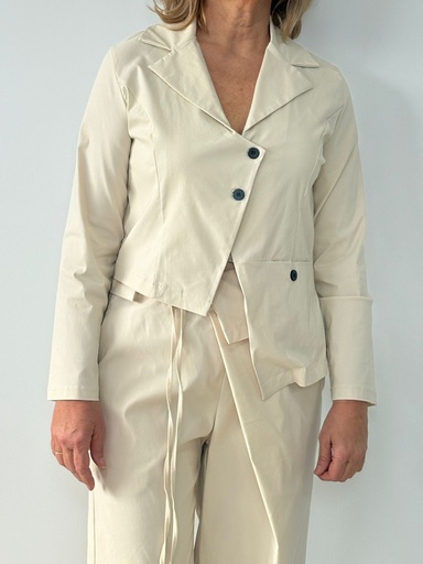 [ON89290MF] CHAQUETA OSAKA Marfil