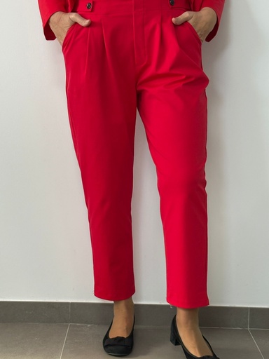 [ONE6647RJ] PANTALÓN TARSI Rojo