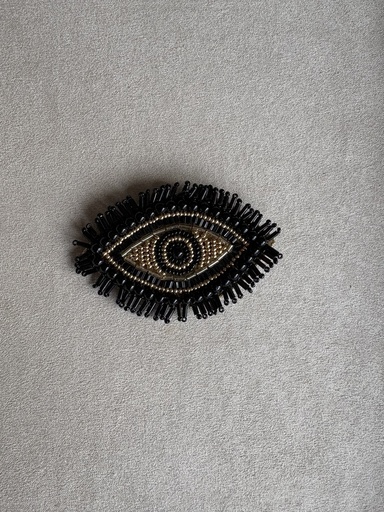 [SON90268NG] Broche PESTAÑA Negro