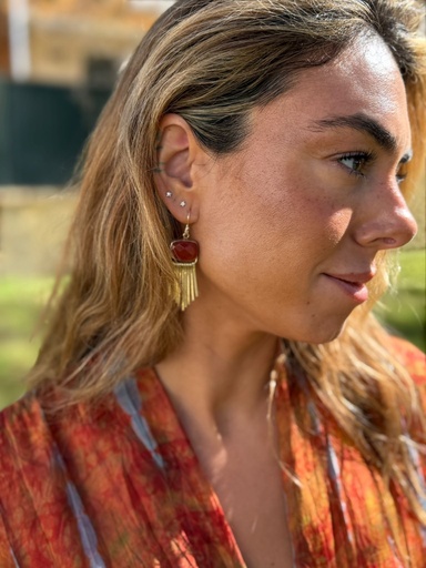 PENDIENTE NILE Naranja