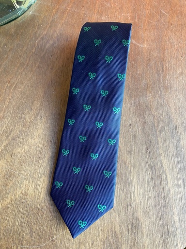 Corbata Raqueta Verde