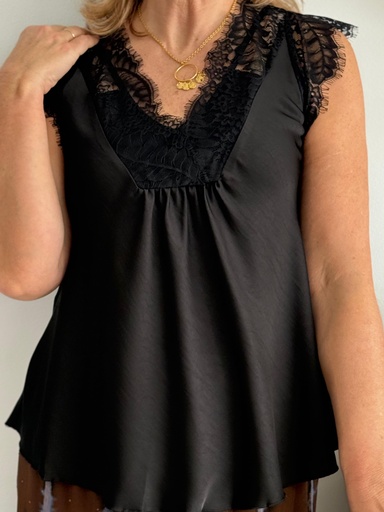 [POP022NG] Lencero Angel Negro