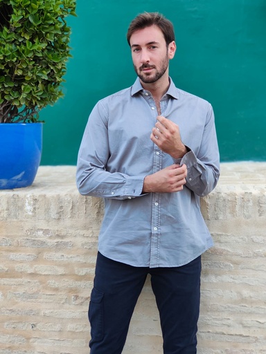 Camisa Yate gris