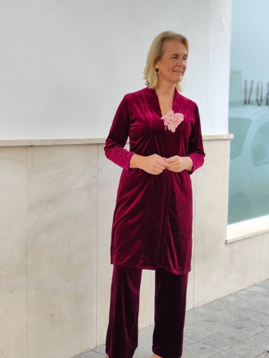 [ALI8809BD] Abrigo NICOLAS Burdeos